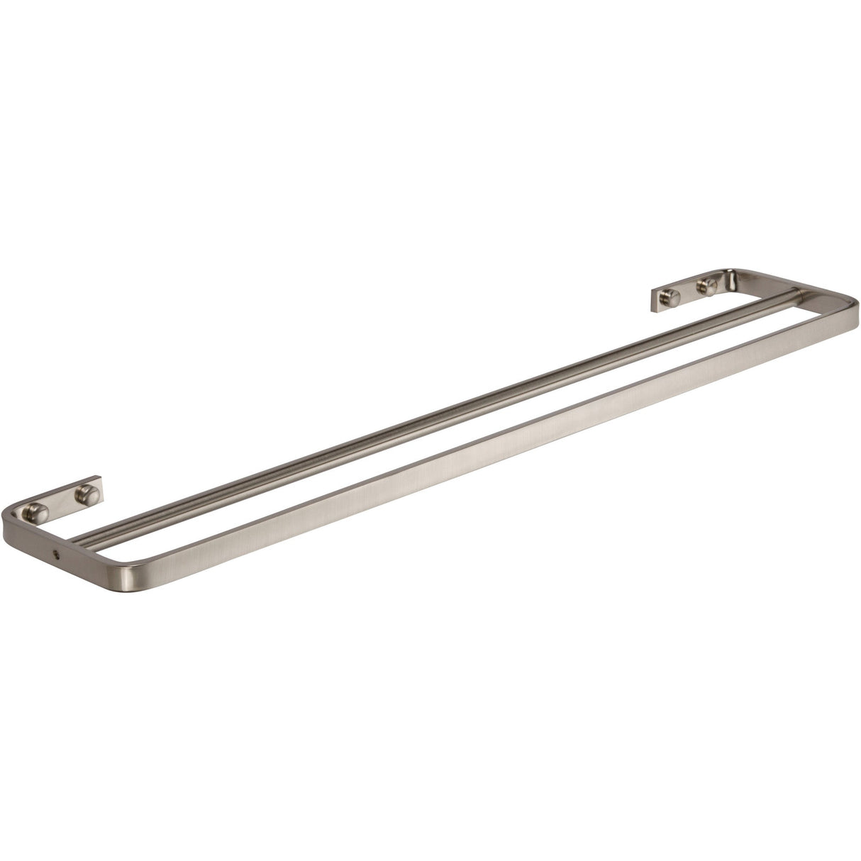 Atlas Homewares Solange Bath Towel Bar 24 Inch Double Brushed Nickel