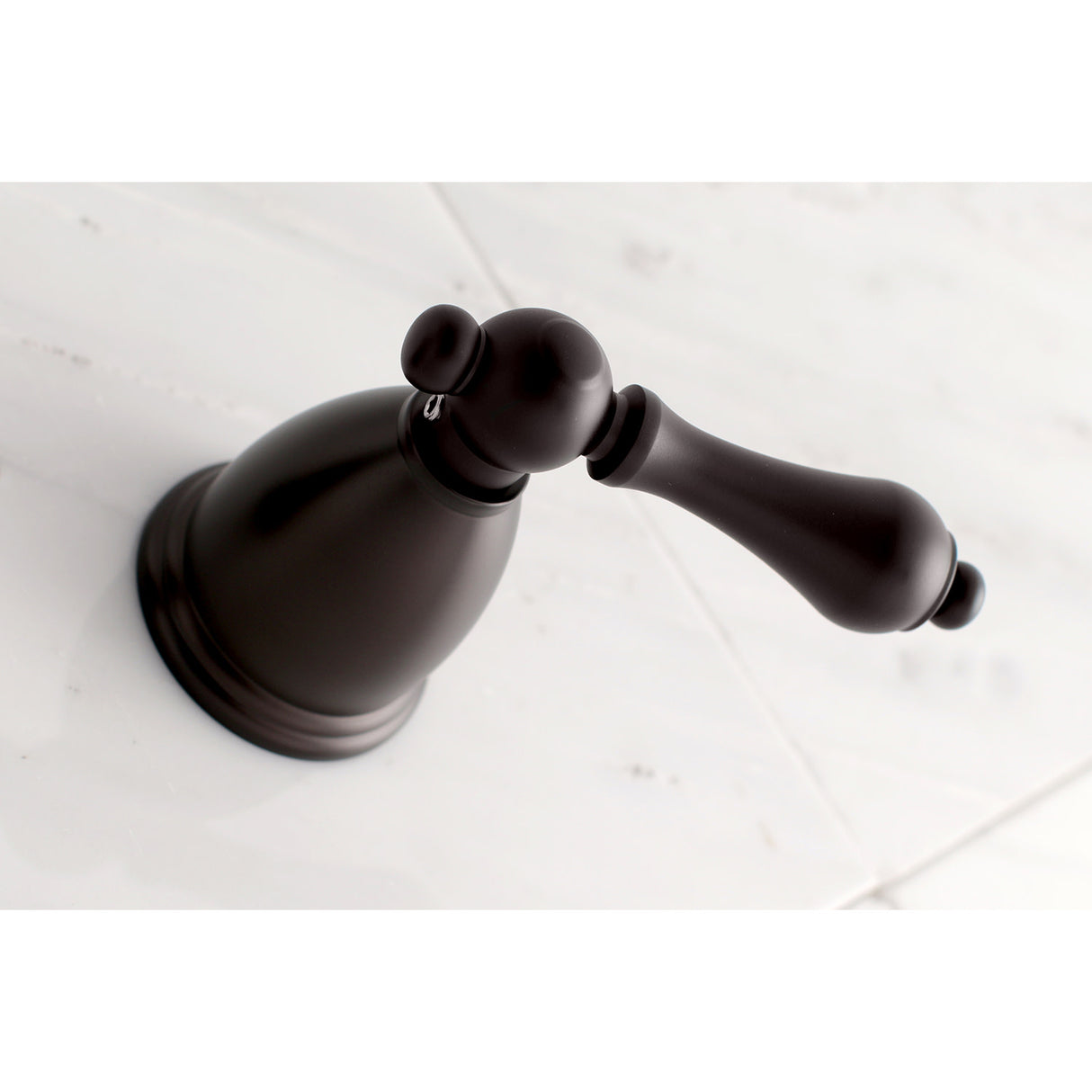 Kingston Brass KS3125AL Vintage 2-Handle Wall Mount Bathroom Faucet, Oil Rubbed Bronze