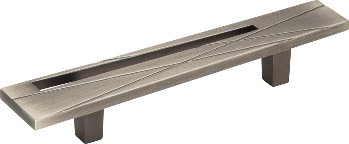Atlas Homewares Modernist Left Pull 3 Inch (c-c) Brushed Nickel