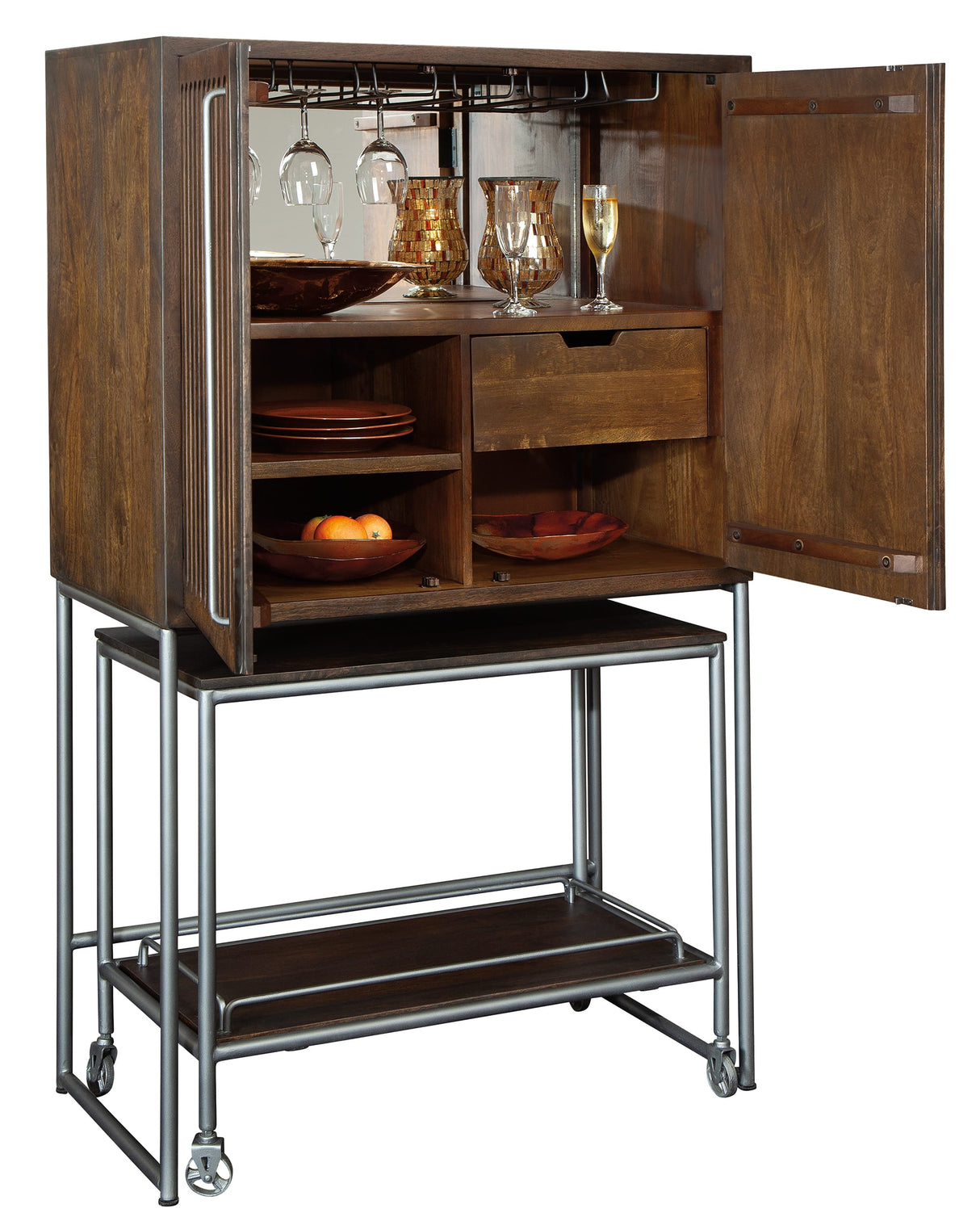 Howard Miller Bar Cart Wine & Bar Cabinet 695222