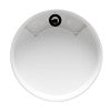 15" Round White Matte Solid Surface Resin Sink