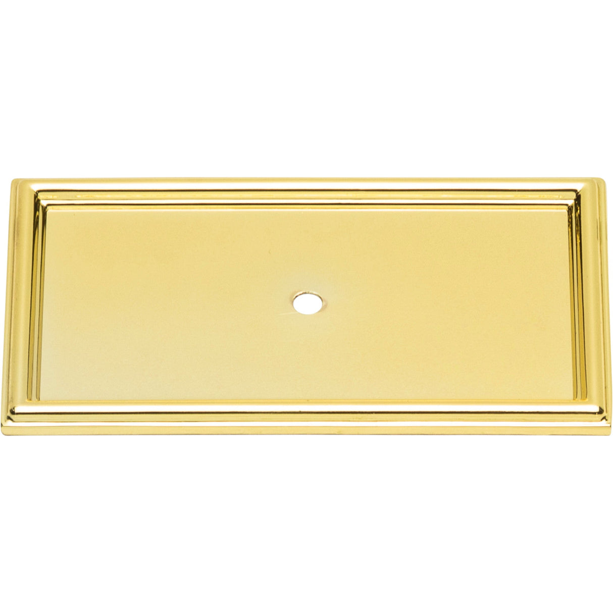 Atlas Homewares Campaign Rope Backplate 3 11/16 Inch Polished Brass