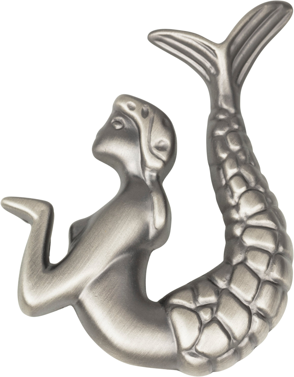 Atlas Homewares Mermaid Knob Right 2 1/2 Inch Pewter