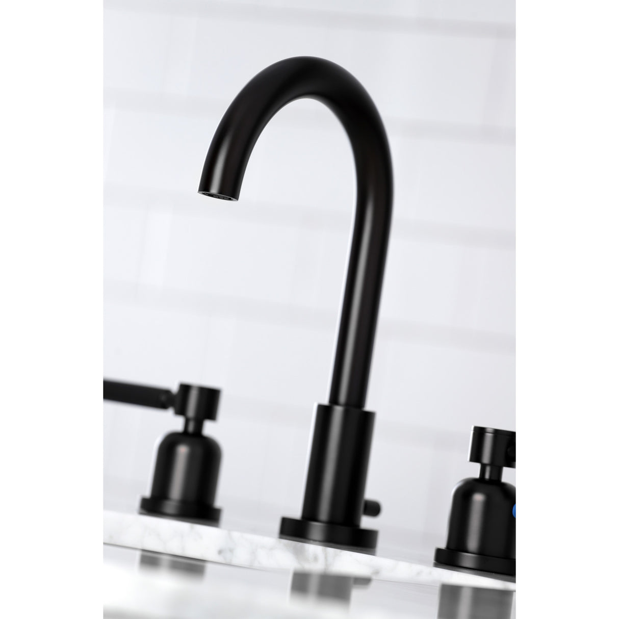 Fauceture FSC8920DKL Kaiser Widespread Bathroom Faucet, Matte Black