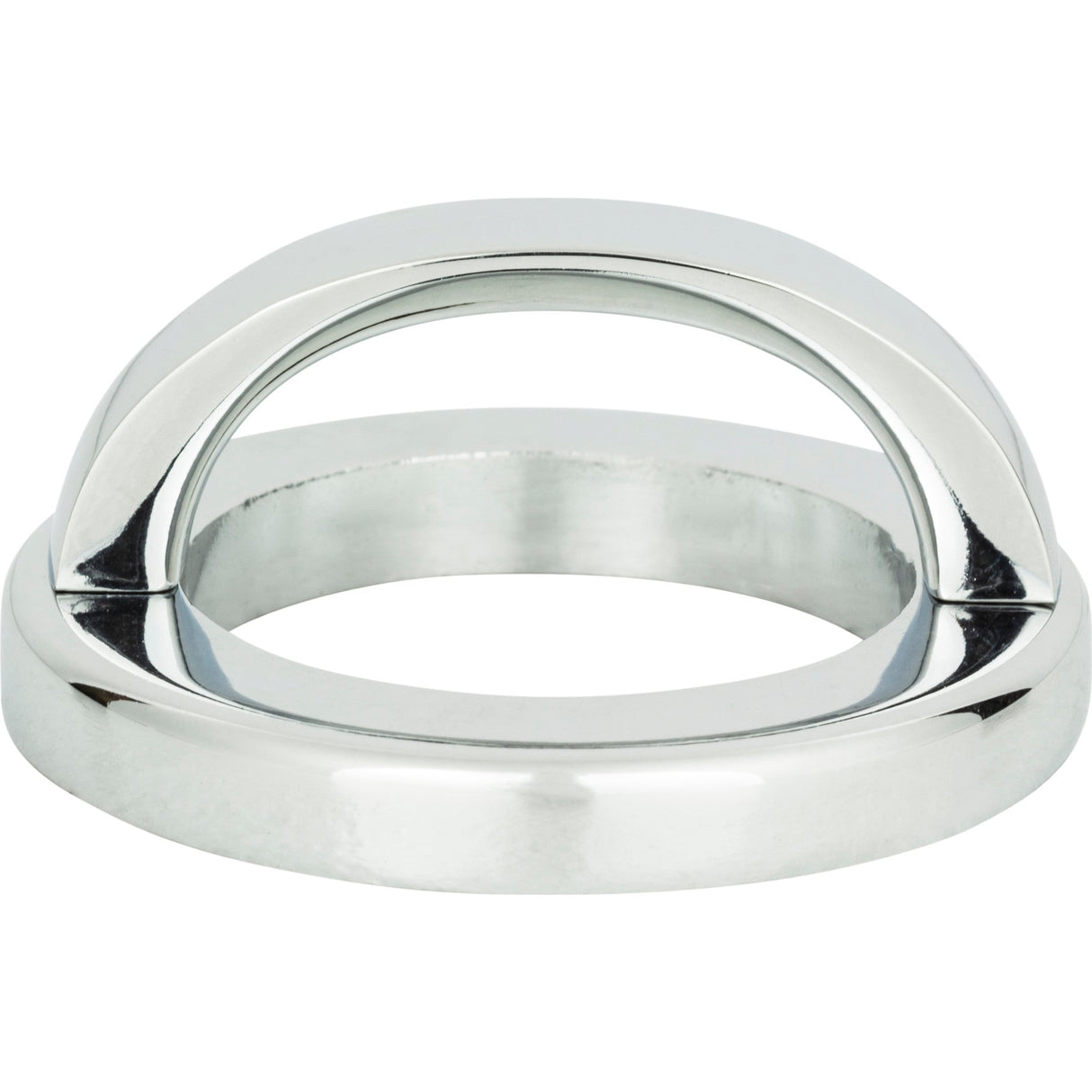 Atlas Homewares Tableau Round Base and Top 1 13/16 Inch (c-c) Polished Chrome