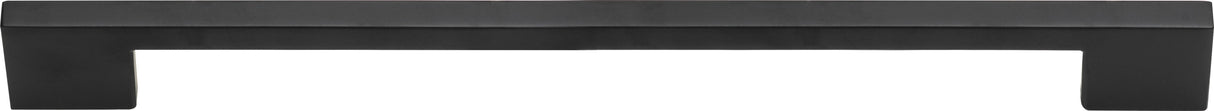Atlas Homewares Thin Square Pull 11 5/16 Inch (c-c) Matte Black