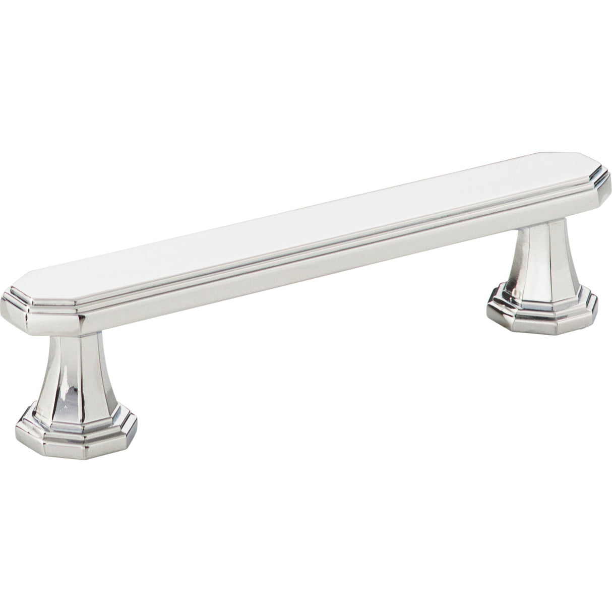 Atlas Homewares Dickinson Pull 3 3/4 Inch (c-c) Polished Chrome