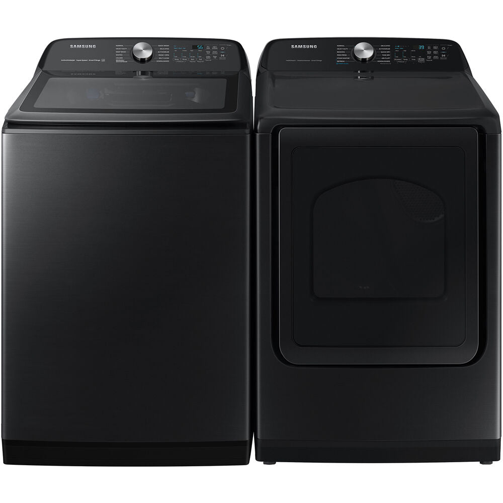 Samsung WA51A5505AV-EDRYER KIT 5.1 CF Smart Top Load Washer, Electric Dryer Kit