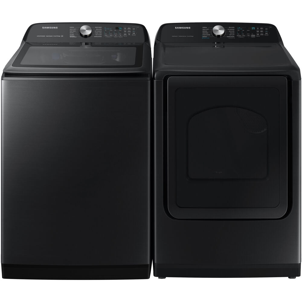 Samsung WA52A5500AV-EDRYER KIT 5.2 CF Smart Top Load Washer, Electric Dryer Kit