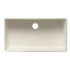 ALFI brand AB536-W White 36" Smooth Apron Single Bowl Fireclay Farm Sink