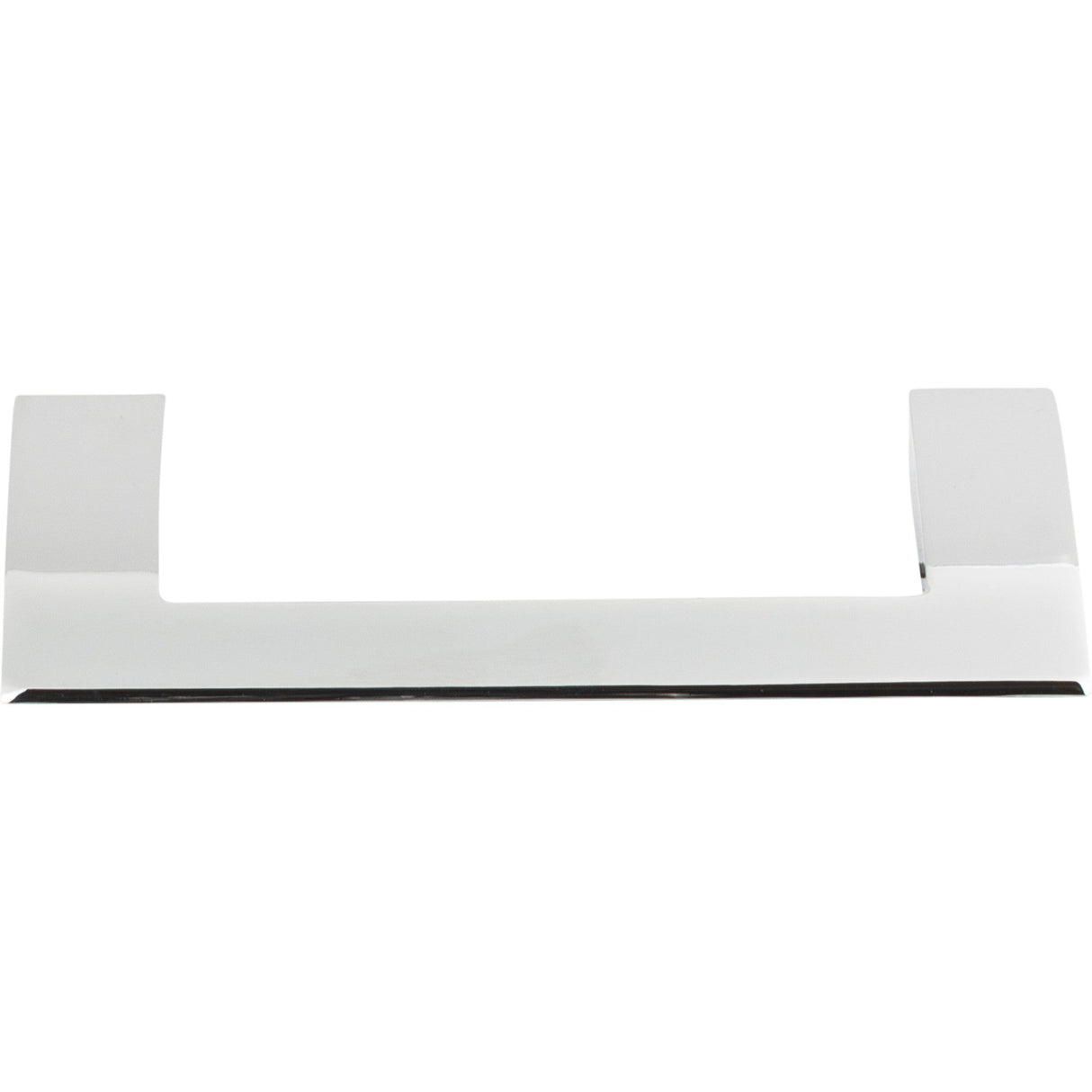 Atlas Homewares Angled Drop Pull 3 3/4 Inch (c-c) Polished Chrome