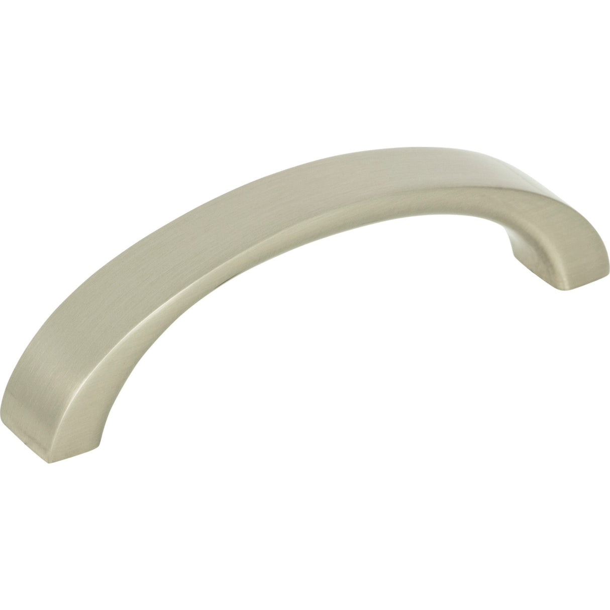 Atlas Homewares Tableau Curved Pull 2 1/2 Inch (c-c) Brushed Nickel