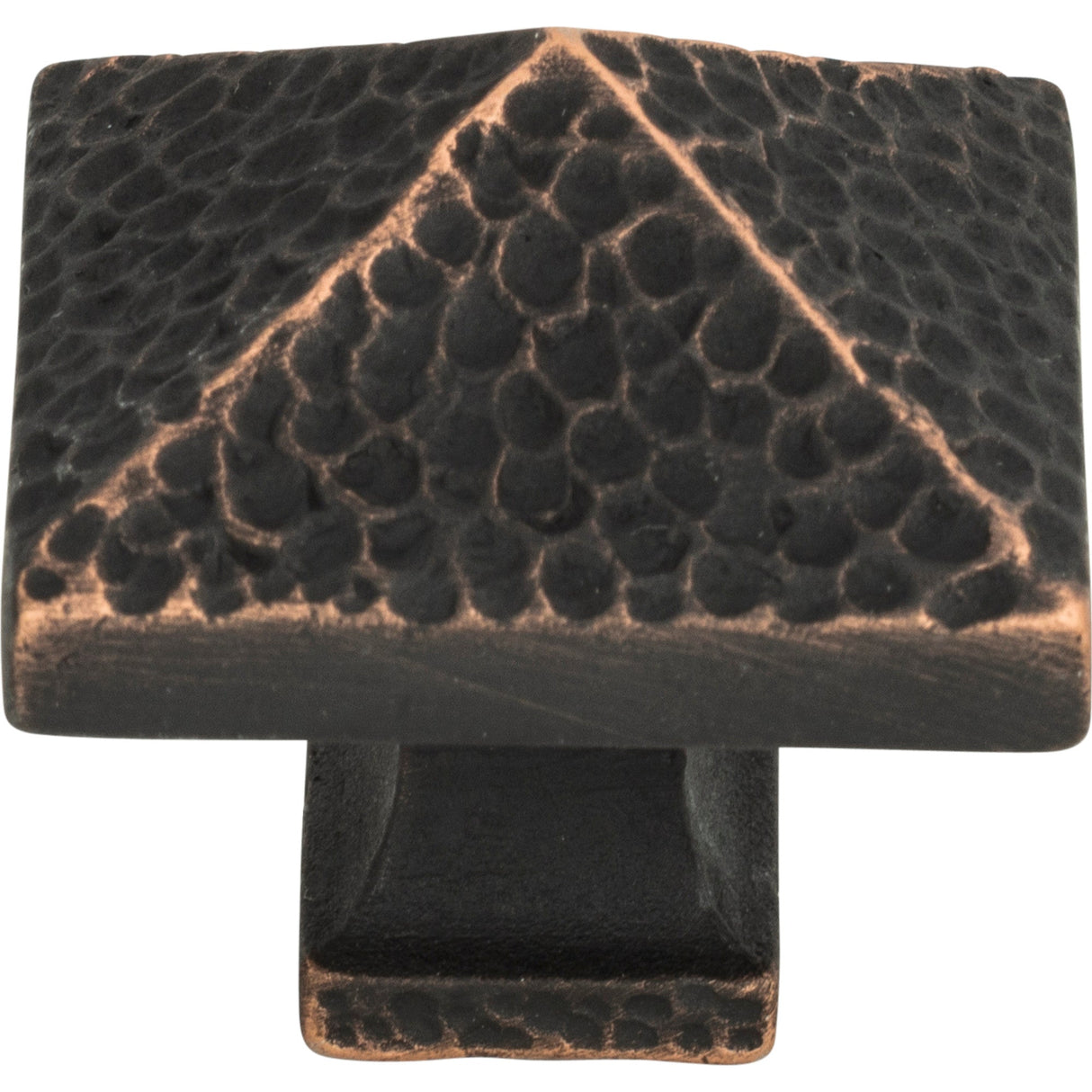 Atlas Homewares Craftsman Square Knob 1 1/4 Inch Venetian Bronze