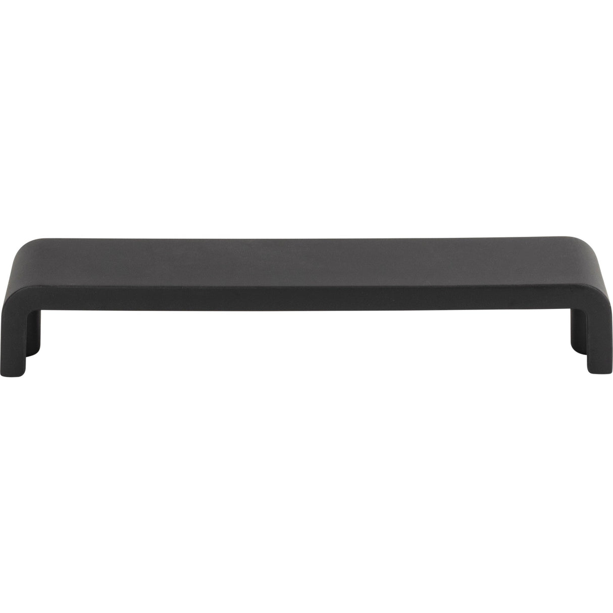 Atlas Homewares Platform Pull 6 5/16 Inch (c-c) Matte Black