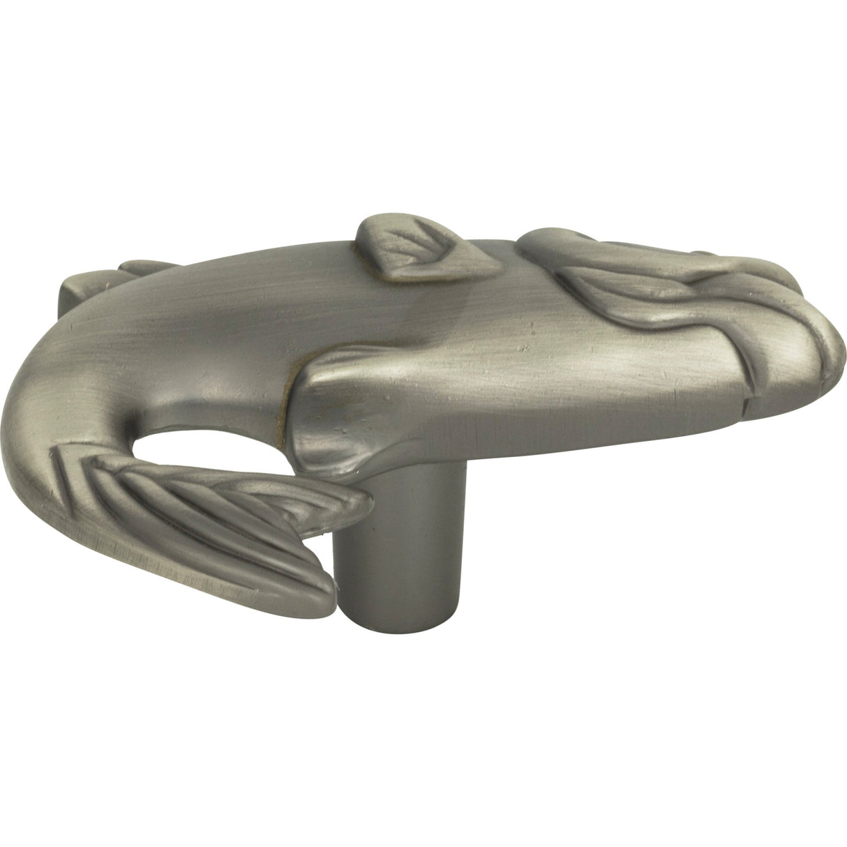 Atlas Homewares Fish Knob 2 1/4 Inch Pewter