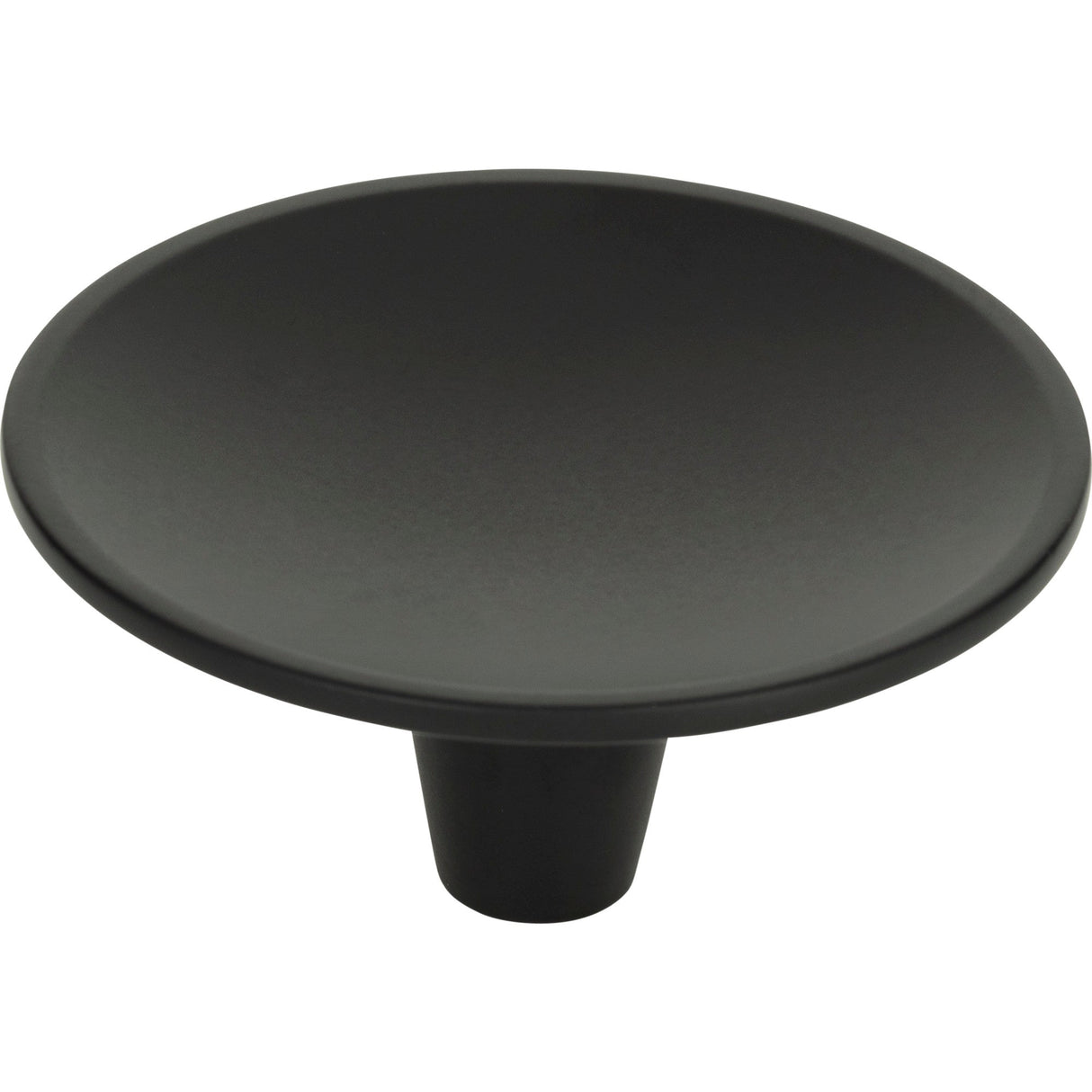 Atlas Homewares Dap Round Knob 2 1/2 Inch Matte Black