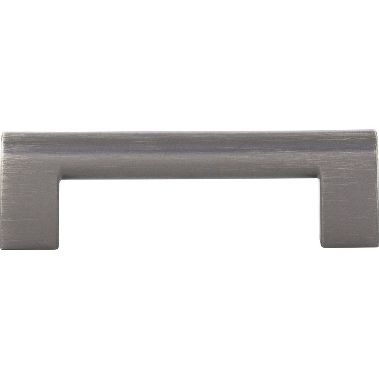 Atlas Homewares Round Rail Pull 3 3/4 Inch (c-c) Slate