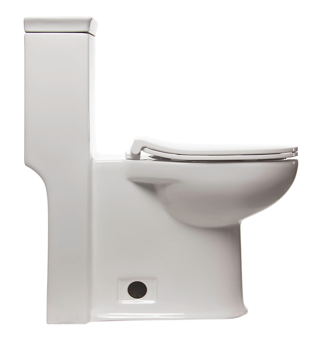 EAGO TB377 ADA Compliant One Piece Single Flush Toilet