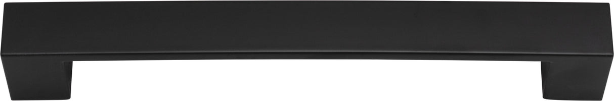 Atlas Homewares Wide Square Pull 7 9/16 Inch (c-c) Matte Black