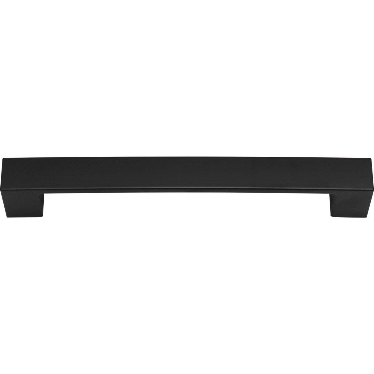 Atlas Homewares Wide Square Pull 7 9/16 Inch (c-c) Matte Black