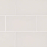 domino white polished porcelain floor and wall tile msi collection NWHI1224P product shot multiple tiles angle view #Size_12"x24"