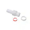 Form N Fit 1-1/4 in. White Plastic Slip-Joint Sink Drain Tailpiece Extension Tube