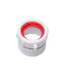 1-1/2 in. White Plastic Threaded Sink Drain Pipe Adapter with Slip-Joint Nut and Washer