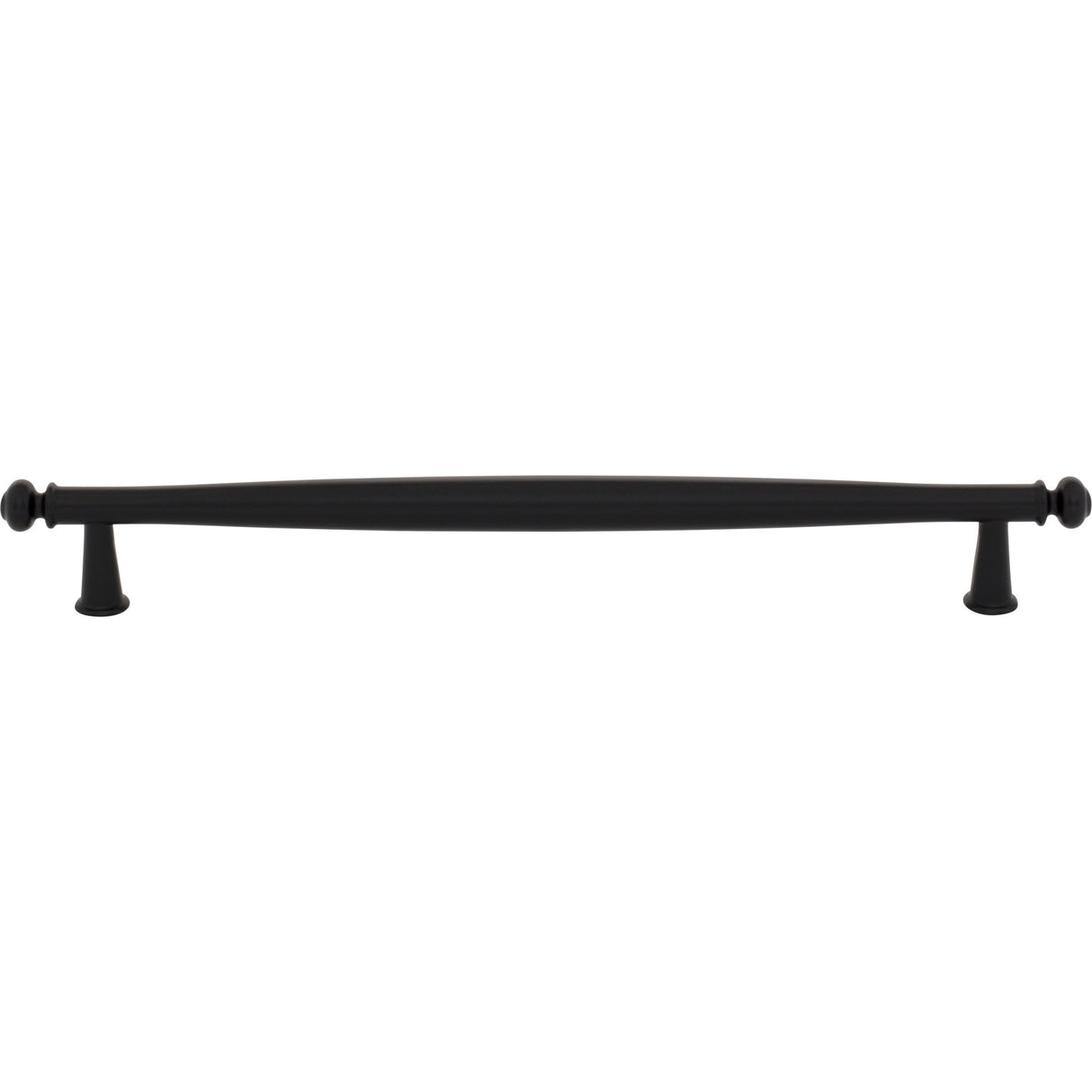 Top Knobs TK3195 Coddington Pull 8 13/16 Inch Center to Center - Flat Black