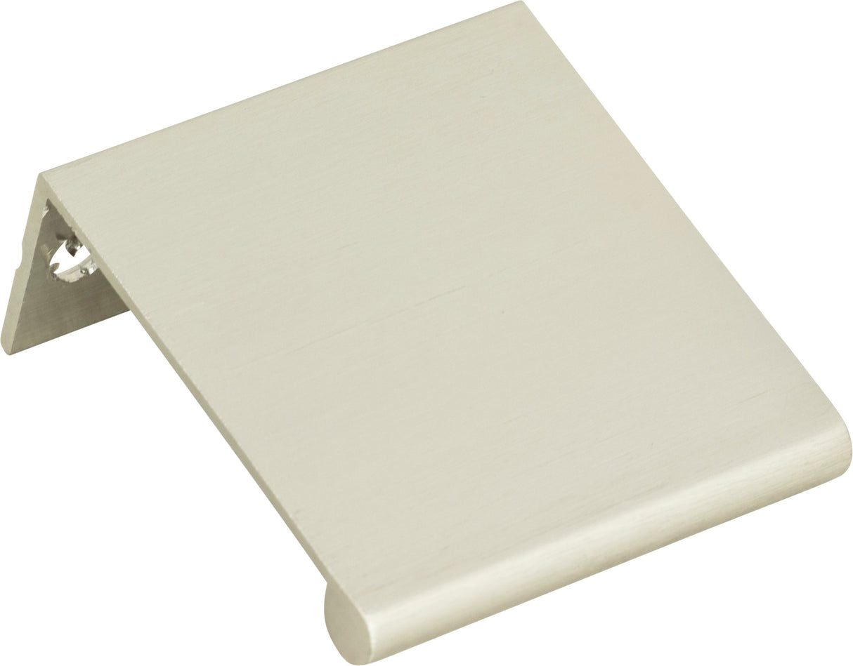 Atlas Homewares Tab Edge Pull 1 1/4 Inch (c-c) Brushed Nickel