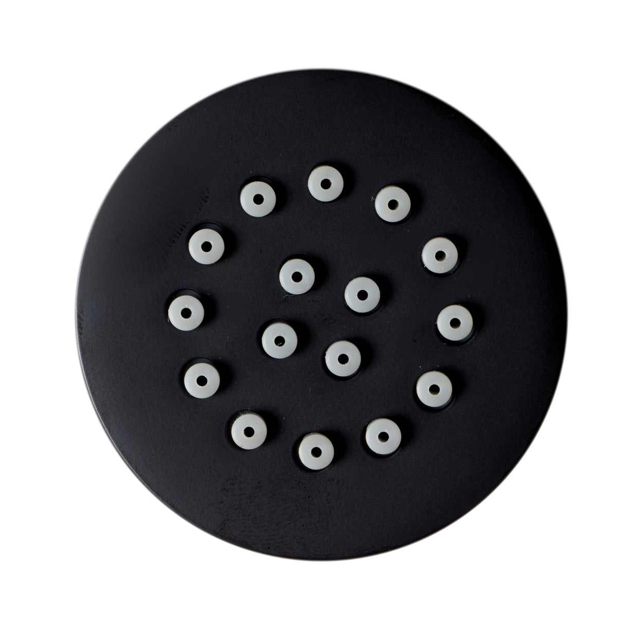 Black Matte 2" Round Adjustable Shower Body Spray