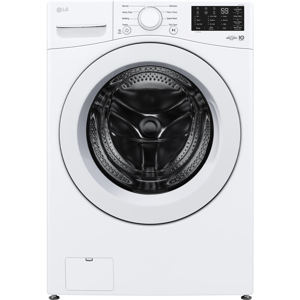 LG WM3470CW 5.0 CF Ultra Large Capacity Front Load Washer with ColdWash, NFC Tag On