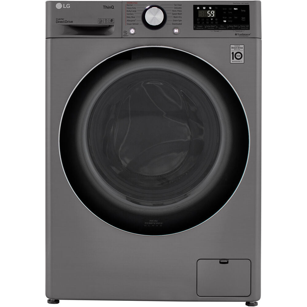 LG WM3555HVA 2.3 CF / 24" Compact All-In-One Washer/Dryer, Ventless, ThinQ
