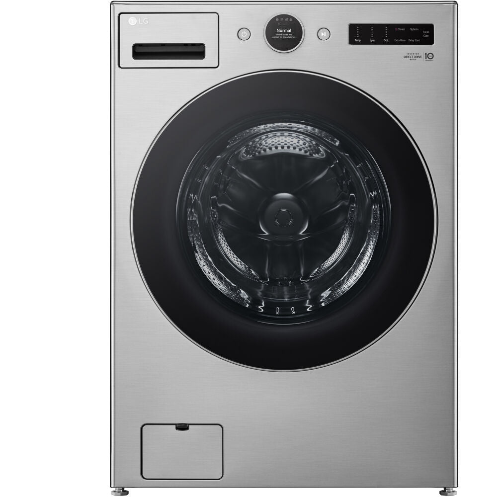 LG WM5500HVA 4.5 CF Ultra Large Capacity Front Load Washer with AIDD, Steam, Wi-Fi