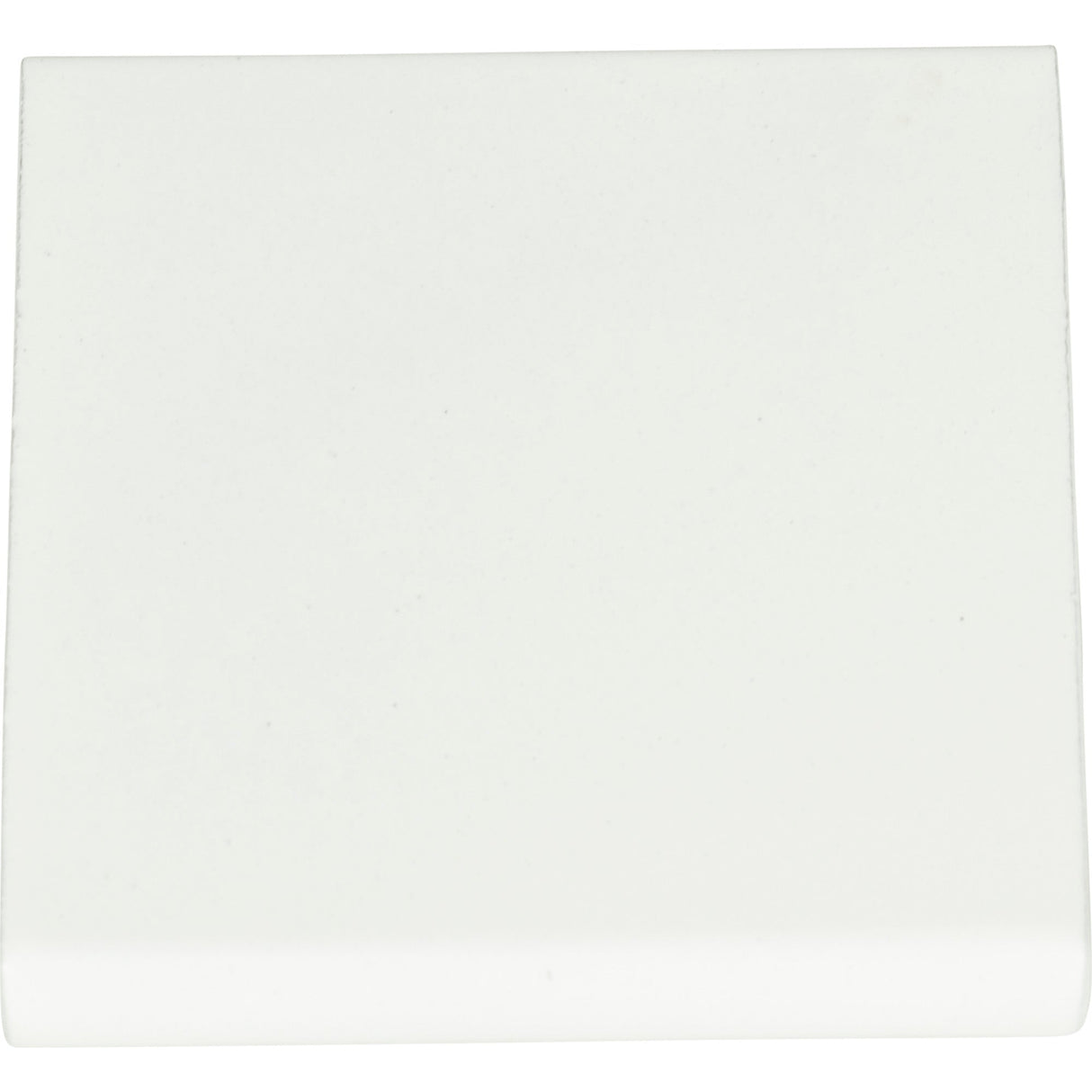 Atlas Homewares Tab Edge Pull 1 1/4 Inch (c-c) High White Gloss