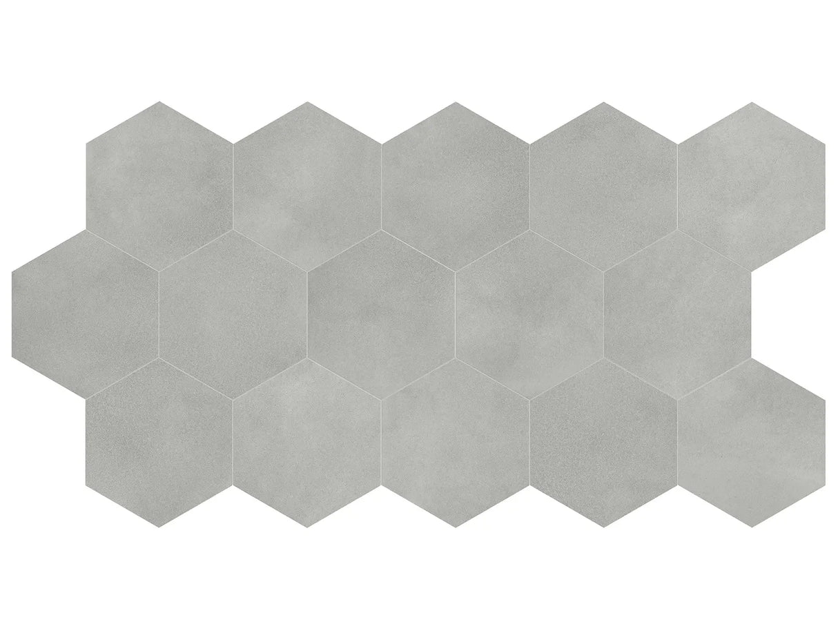 Anatolia Tile 8 In Hex Tapestri Wool 4500-0984-0 Hexagon Wool Hexagon 8.5x8.5 - premium natural stone mosaic tile from Anatolia Tile, available at PoshHaus showroom in Keene, NH