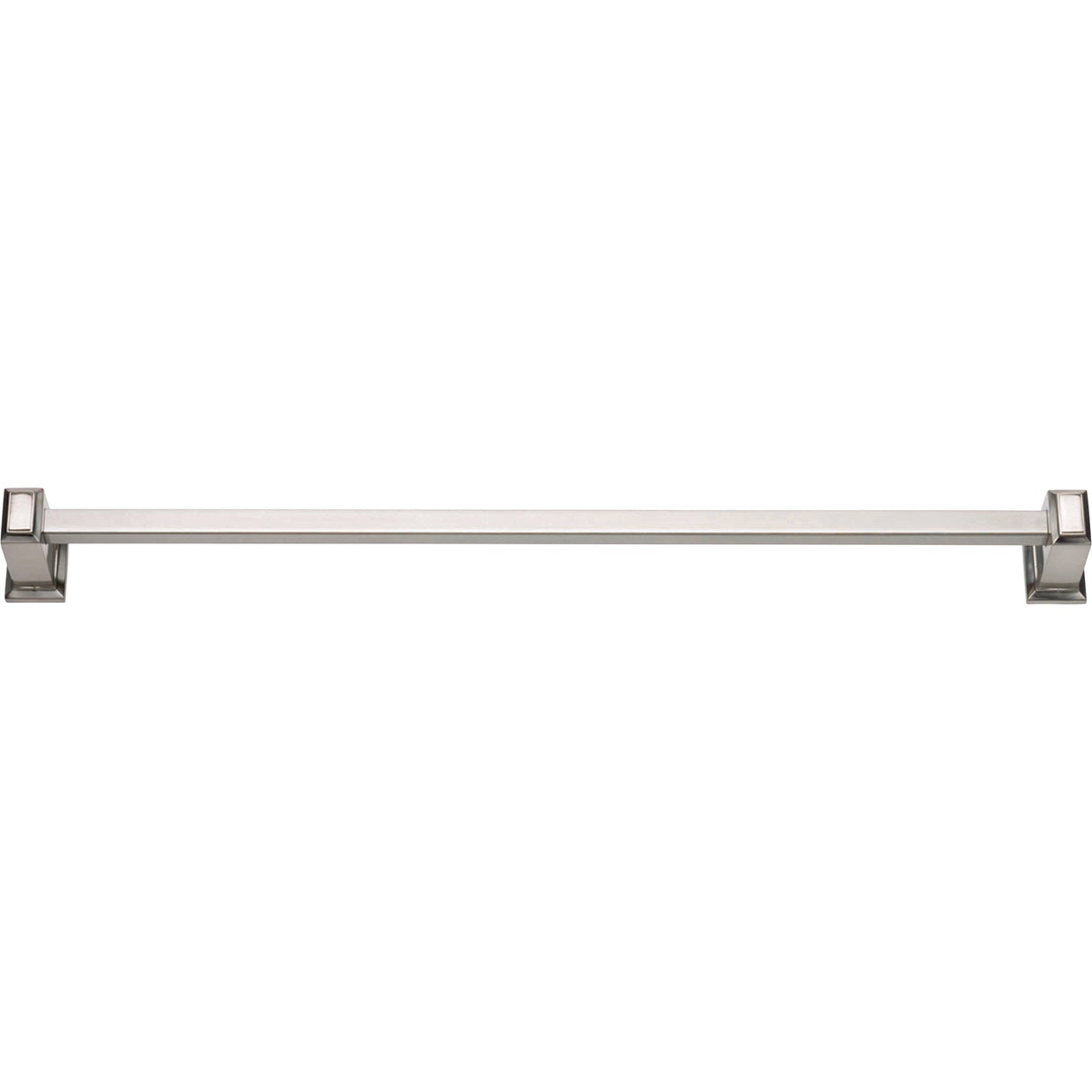 Atlas Homewares Sutton Place Bath Towel Bar 18 Inch Single Brushed Nickel