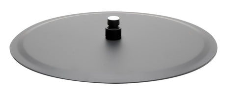 Matte Black Stainless Steel 16" Round Ultra-Thin Rain Shower Head