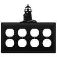 Quad Lighthouse Quad Outlet Cover CUSTOM Product