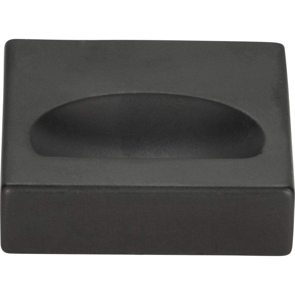 Atlas Homewares Thin Square Knob 1 1/4 Inch Modern Bronze