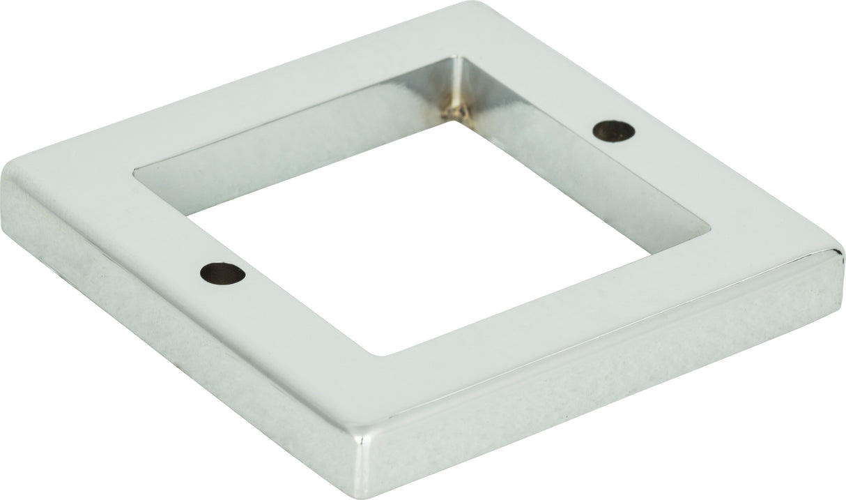 Atlas Homewares Tableau Square Base 1 13/16 Inch Polished Chrome