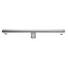 ALFI brand ABLD24B-PSS 24" Modern Polished Stainless Steel Linear Shower Drain with Solid Cover