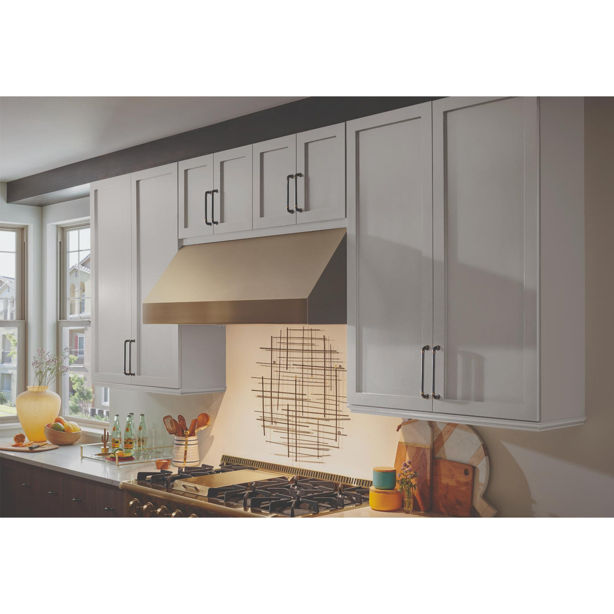 Atlas Homewares Steam Punk Finger Pull 1 5/16 Inch (c-c) Cafe Bronze