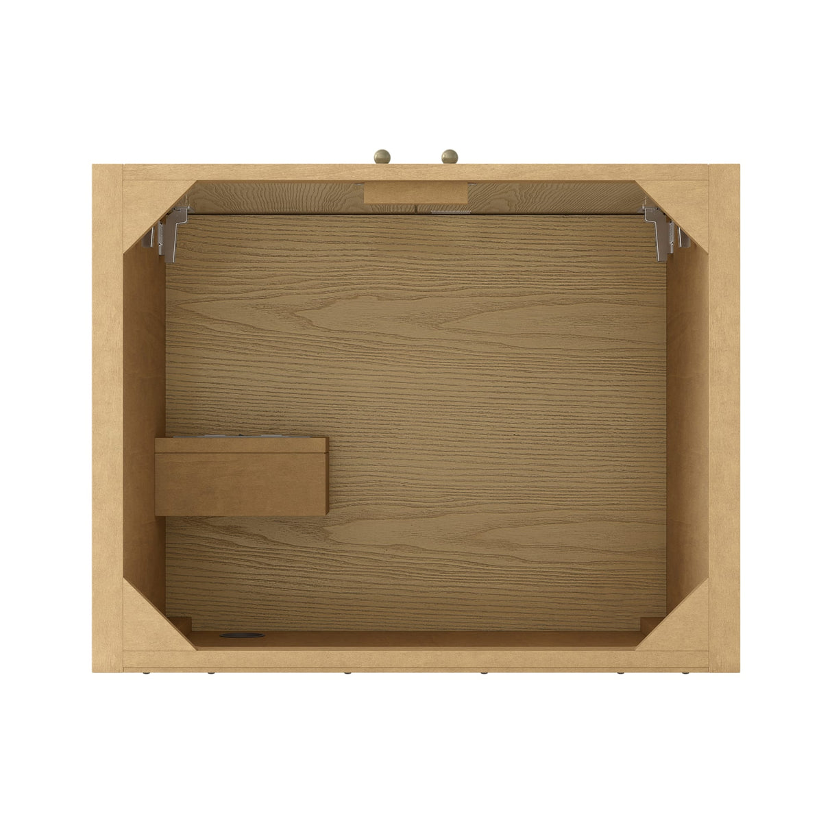 Hudson 30" Single Vanity, Light Natural Oak w/ 3 CM Lime Delight Silestone Top
