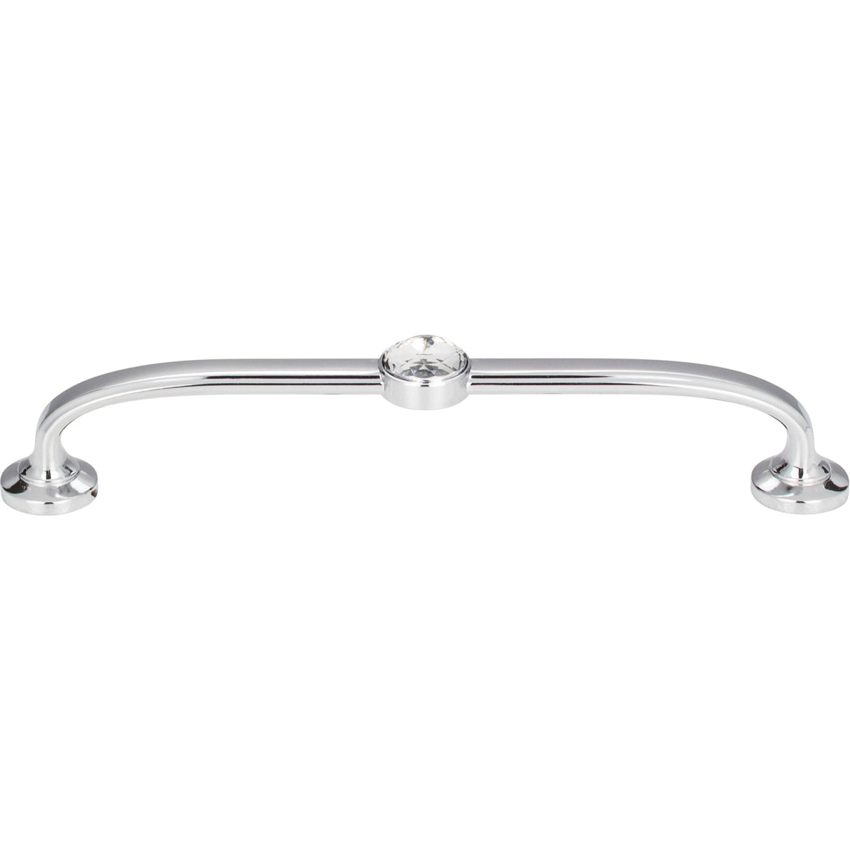 Atlas Homewares Legacy Crystal Bracelet Pull 5 1/16 Inch (c-c) Polished Chrome