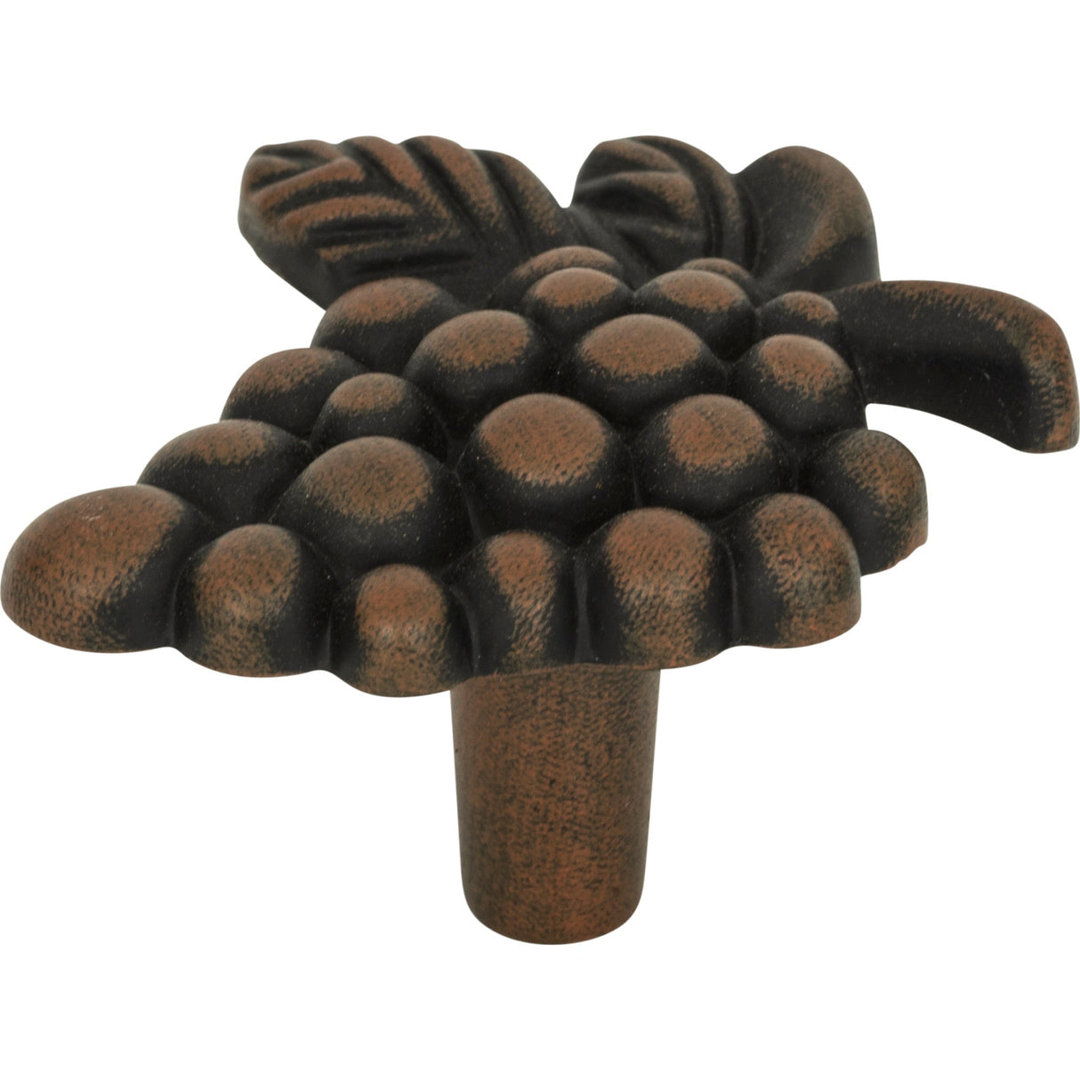 Atlas Homewares Vineyard Grapes Knob 2 Inch Rust