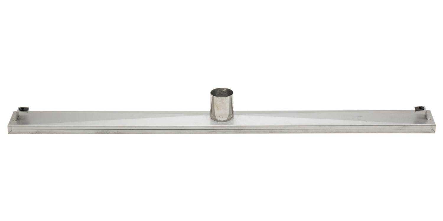 ALFI brand ABLD36A 36" Modern Stainless Steel Linear Shower Drain  w/o Cover
