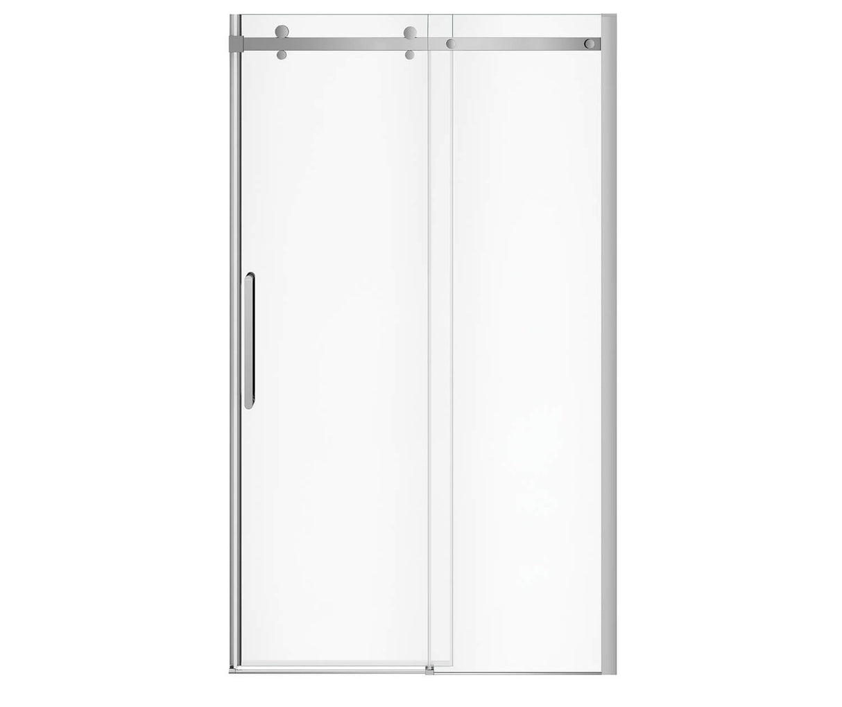 MAAX 138540-810-084-000 Halo Pro GS 44 ½-47 X 78 ¾ in. 8mm Sliding Shower Door for Alcove Installation with GlassShield® glass in Chrome