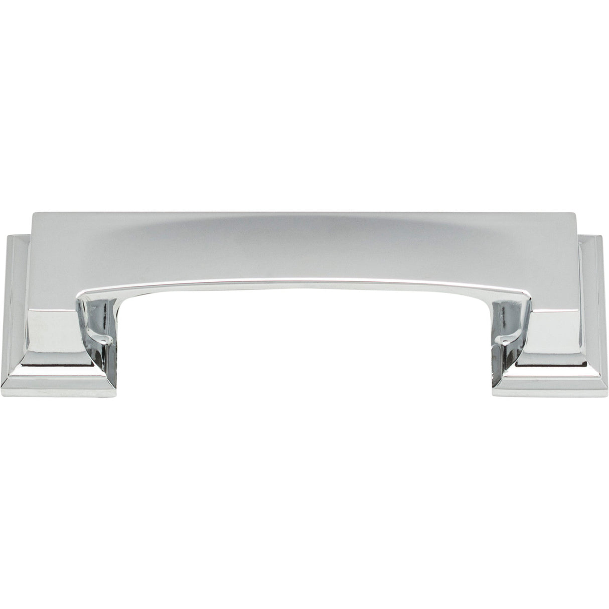 Atlas Homewares Sutton Place Cup Pull 3 Inch (c-c) Polished Chrome