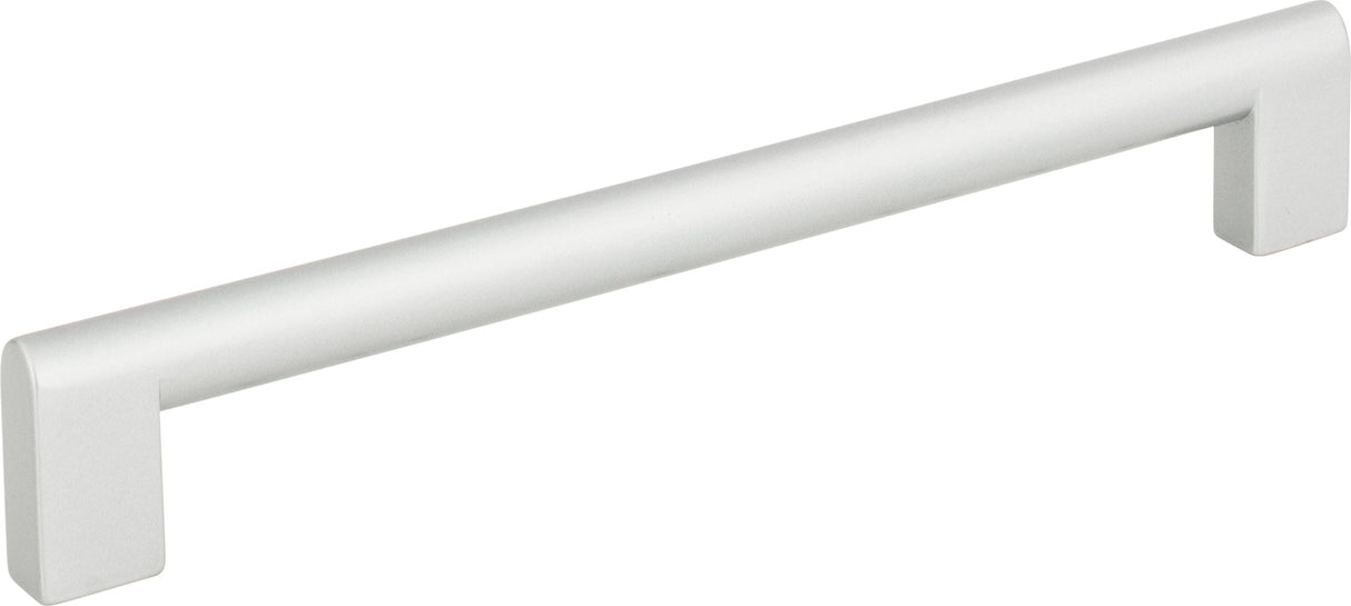 Atlas Homewares Round Rail Pull 7 9/16 Inch (c-c) Matte Chrome