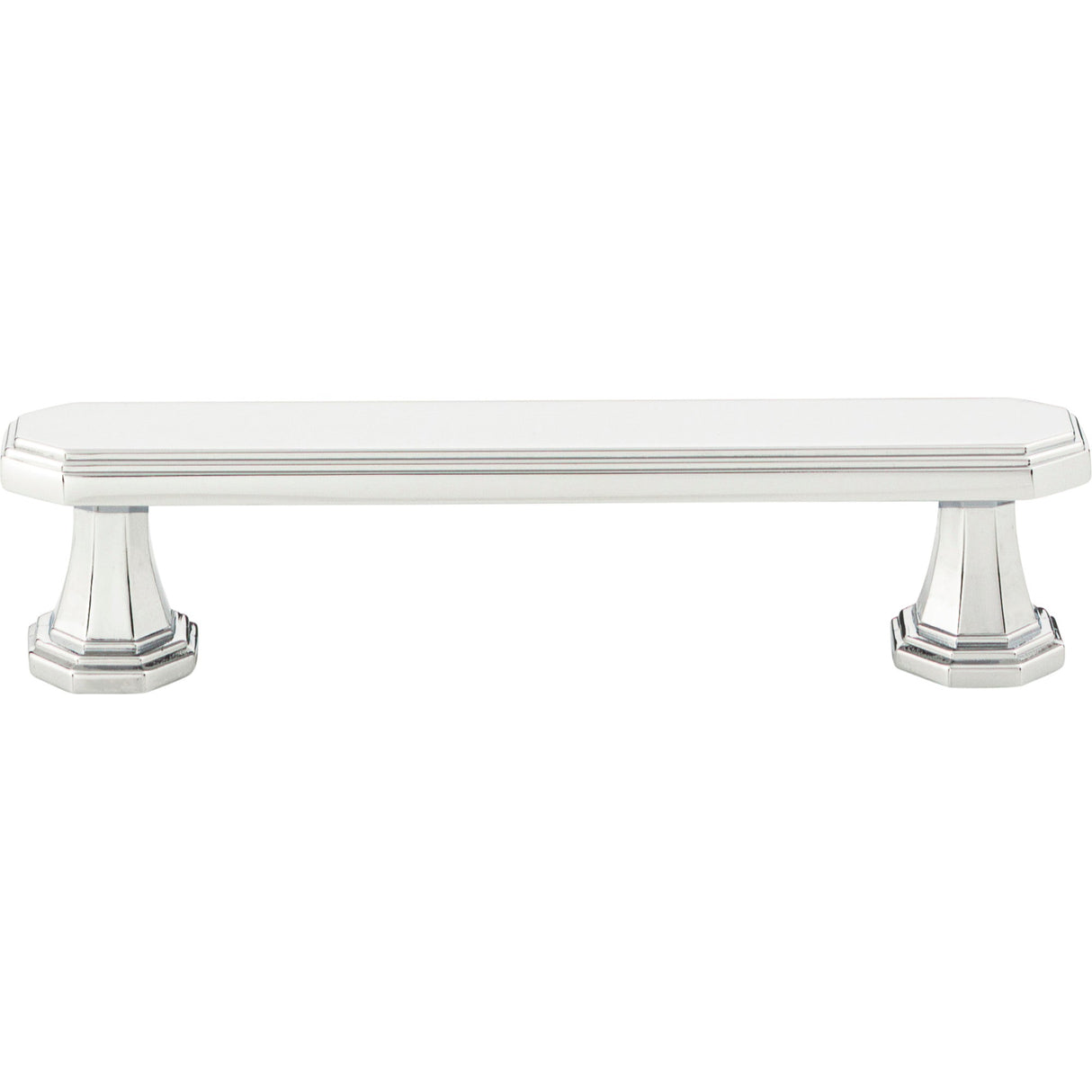 Atlas Homewares Dickinson Pull 3 3/4 Inch (c-c) Polished Chrome
